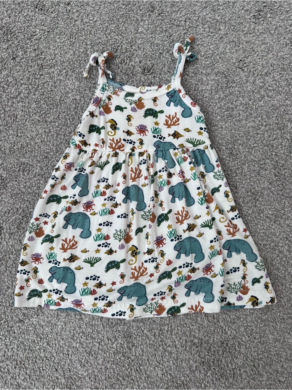 Emerson and Friends Manatee Bamboo Sundress